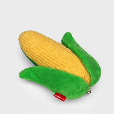 Suck Uk Plush Corn On The Cob Shaped Case With Gold Zip from B&Q