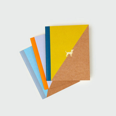 B&Q -  Set Of 3 Cat & Dog Notebooks