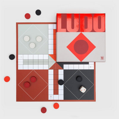 Suck UK Foldable Ludo Set - Wood - Extra Small - Image 3