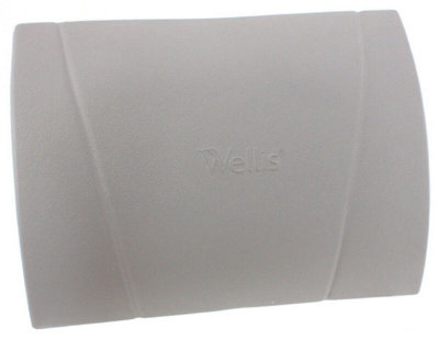 Wellis Small Light Grey Pillow Headrest(Af00031) from B&Q