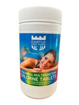 1Kg Castle Hot Tubs  Multifunctional Tablets20G from B&Q