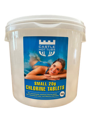 5Kg Castle Hot Tubs Chlorine Tablets20G from B&Q