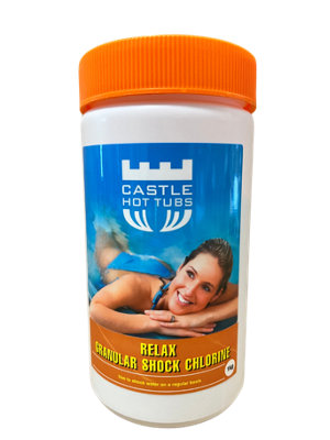 1Kg Castle Hot Tubs Granular Shock from B&Q