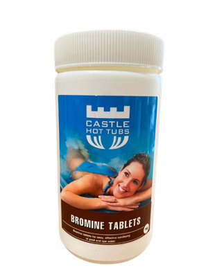 1Kg Castle Hot Tubs Bromine Tablets from B&Q