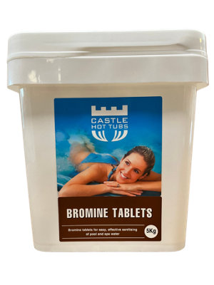 5Kg Castle Hot Tubs Bromine Tabs from B&Q