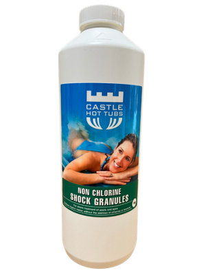 1Kg Castle Hot Tubs Non-Chlorine Shock Granules from B&Q