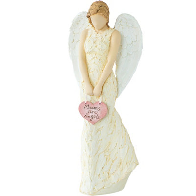 More Than Words Mums Are Angels Figurine from B&Q