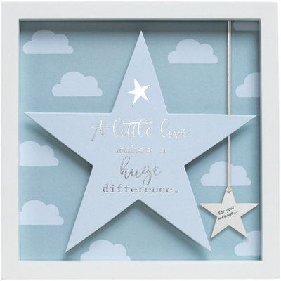 Said With Sentiment Star In FrameA Little Love from B&Q