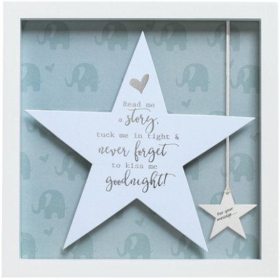 Said With Sentiment Star In FrameNever Forget To from B&Q