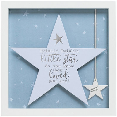 Said With Sentiment Star In FrameTwinkle Twinkle from B&Q