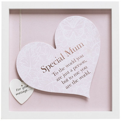  - Said With Sentiment Heart In FrameSpecial Mum
