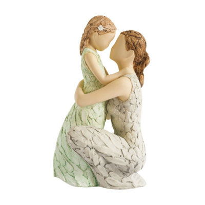 More Than Words Tender Love (Mother & Daughter) Figurine Exclusive from B&Q