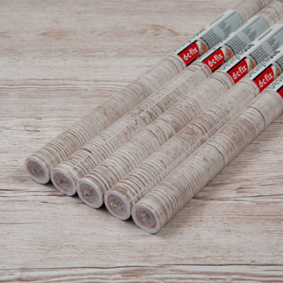 D-C-Fix Pino Aurelio 67.5Cm X 2M (5 Rolls) Self-Adhesive Vinyl Wrap For Doors And Worktops from B&Q
