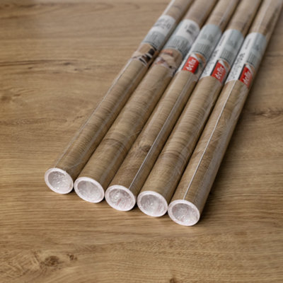 D-C-Fix Ribbeck Oak 67.5Cm X 2M (5 Rolls) Self-Adhesive Vinyl Wrap For Doors And Worktops from B&Q
