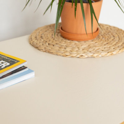 B&Q -  Matt Cream 45Cm X 5M Self-Adhesive Vinyl Wrap For Doors And Furniture