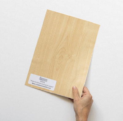 D-C-Fix Maple A4 Sample Self-Adhesive Vinyl Wrap For Doors And Worktops from B&Q