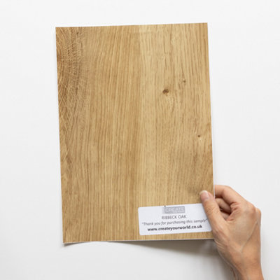 D-C-Fix Ribbeck Oak A4 Sample Self-Adhesive Vinyl Wrap For Doors And Worktops from B&Q