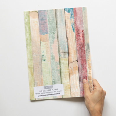 D-C-Fix Rio A4 Sample Self-Adhesive Vinyl Wrap For Doors And Worktops from B&Q