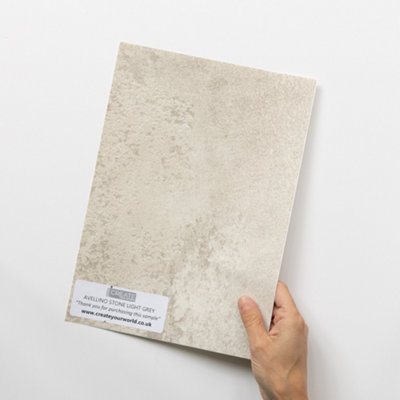 D-C-Fix Avellino Stone A4 Sample Self-Adhesive Vinyl Wrap For Doors And Worktops from B&Q