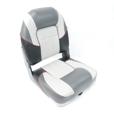 Premium Centurion Boat SeatGrey Charcoal StyleFor BoatYachtMarine Applications from B&Q