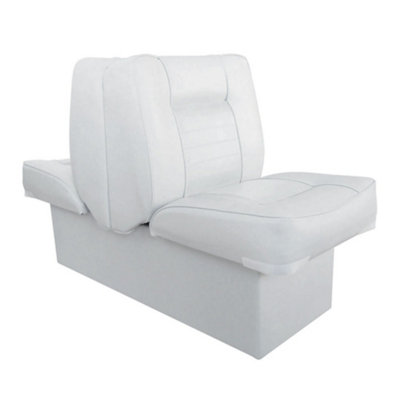 Back-To-Back Lounge Boat Yacht SeatWhiteFor BoatYachtMarine Applications from B&Q