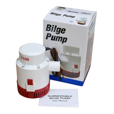 3100 Gph 24V Dc Submersible Bilge PumpFor BoatYachtMarine Applications from B&Q