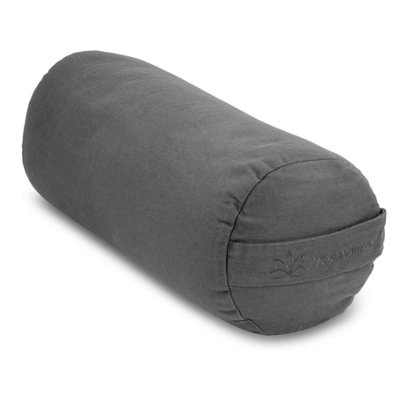 Fitness Mad Buckwheat Yoga Bolster 61Cm X 23Cm100% Cotton CoverAdjustable Buckwheat Filling from B&Q