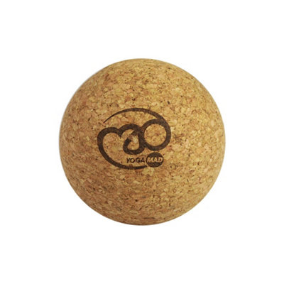 Fitness Mad Yoga Mad Cork Massage Ball7 Cm (100% Natural Portuguese Cork) from B&Q