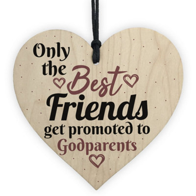 B&Q -  Handmade Best Friend Gift Godparent Asking Gift For Christening Special Keepsake