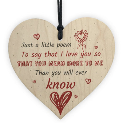 Red Ocean Anniversary Gift Mum Dad Thank You Gifts For Her Women Men Birthday Friendship Present from B&Q