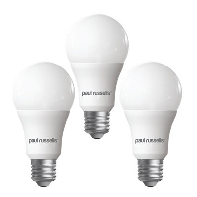 B&Q -  Led Gls Light Bulbs Edison Screw E27 Es Cap100W Equivalent13W 1521Lm Led Bulbs2700K Warm WhitePack Of 3