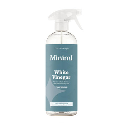 Miniml Eco White Vinegar Cleaning Unscented 750 MlAll Natural Multi-Surface & Multi-Purpose CleanerLimescale Remover from B&Q