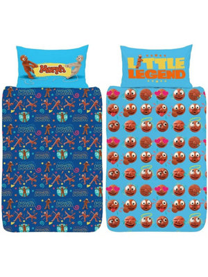 Aardman Animations Morph Junior Cot Duvet Cover - Tada Design - Official Aardman Reversible Bedding Set - Polycotton - Image 3