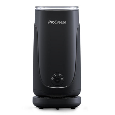 Pro Breeze Black Electric Milk Frother - Steamer & Warmer, Automatic Whisk For Coffee In - Image 10