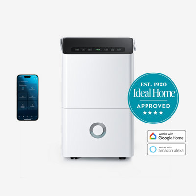 Pro Breeze 30L Low Energy Smart Control High Capacity Dehumidifier in White - Image 8
