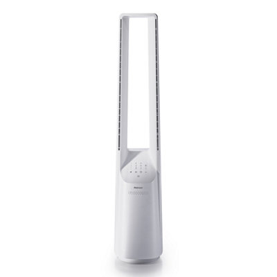 Pro Breeze 40" Bladeless Tower Fan Powerful Airflow5 Operating Modes & 60 Degree Oscillation from B&Q