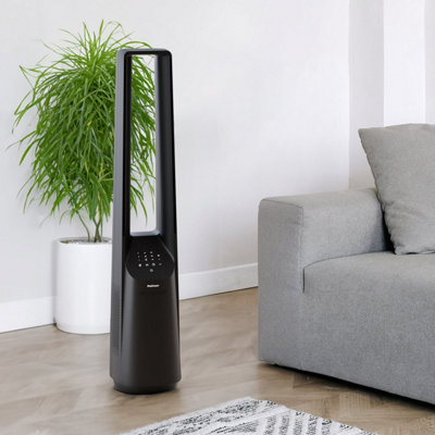 Pro Breeze 40" Bladeless Tower Fan Powerful Airflow5 Operating Modes & 60 Degree Degree Oscillation from B&Q