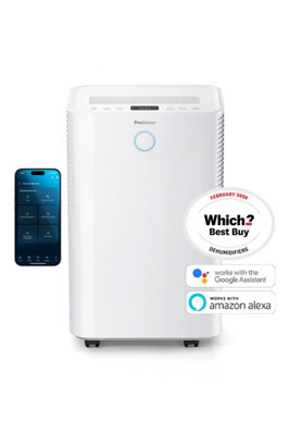 Pro Breeze Omnidry 20L Dehumidifier With Smart App Control from B&Q