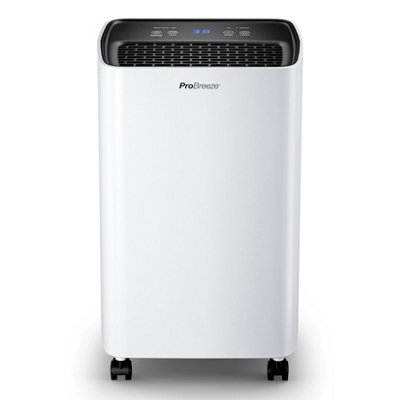 Pro Breeze 6L Low Energy Compact Dehumidifier Black