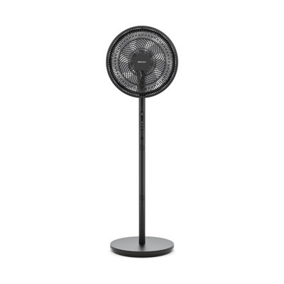 Pro Breeze Airflo Slim 43 Inch Hybrid Pedestal FanUltra- Quiet Air CirculatorBlack from B&Q