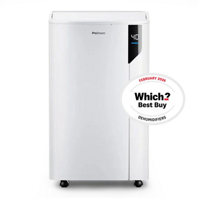 B&Q -  20L High Extraction Dehumidifier With Special One Click Laundry Mode