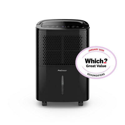 Pro Breeze Unisex Black 12L Low Energy Dehumidifier With Built-In Humidistat In - Image 8