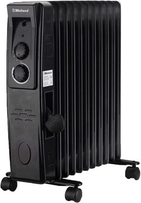 Oil Filled Radiator 11 Fins, Portable Electric Heater - Image 5