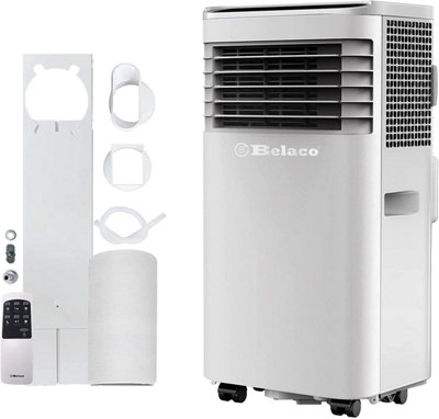 Belaco Portable Air Conditioner 9000Btu 4 In 1 from B&Q