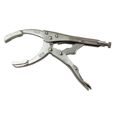 Us Pro Tools 10" Straight Jaw Oil Filter Locking Pliers Mole Grips 3293 from B&Q