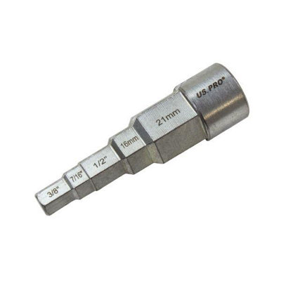 Us Pro Tools 1/2" Drive Radiator Spud Wrench 5 Steps 3468 from B&Q