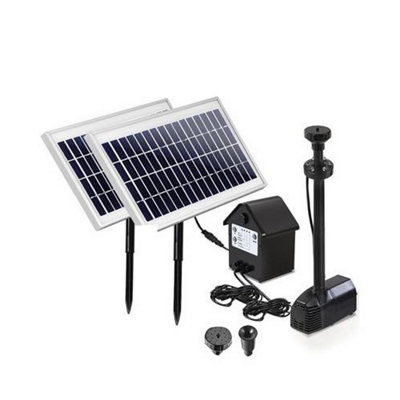 Pondxpert Solarshower 1600 Pump (With Battery & Led) from B&Q