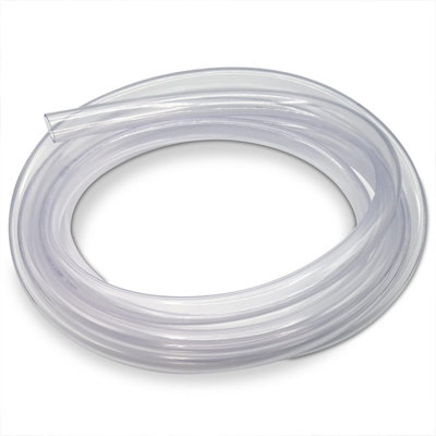 MYPURECORE Flexible Hose 16mm Inside Diameter 20mm Outside Diameter- 4 Metres Clear Pvc Food Grade Clear Plastic Tube Multipurpose Pvc Pipe from B&Q
