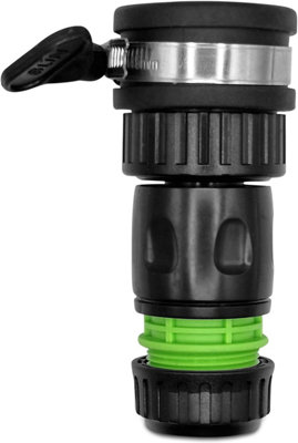 B&Q -  Universal Rubber Tap Connector 22-24mm Indoor And Outdoor  Includes Free Hozelock Compatible For Female Connector