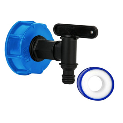 MYPURECORE Ibc Water Tank Kit K3400 And Ptfe Tape Leak Proof Liquid Control from B&Q